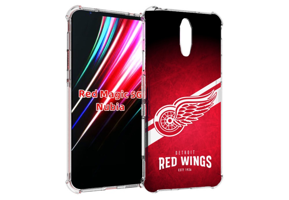 

Чехол MyPads детриот ред вингс мужской для ZTE Nubia Red Magic 1 5G, Прозрачный, Tocco