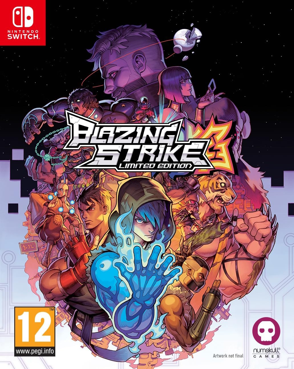 Игра Blazing Strike (Nintendo Switch, полностью на иностранном языке)