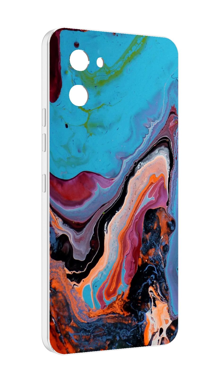 

Чехол MyPads смешанные краски для UMIDIGI G1, Прозрачный, Tocco