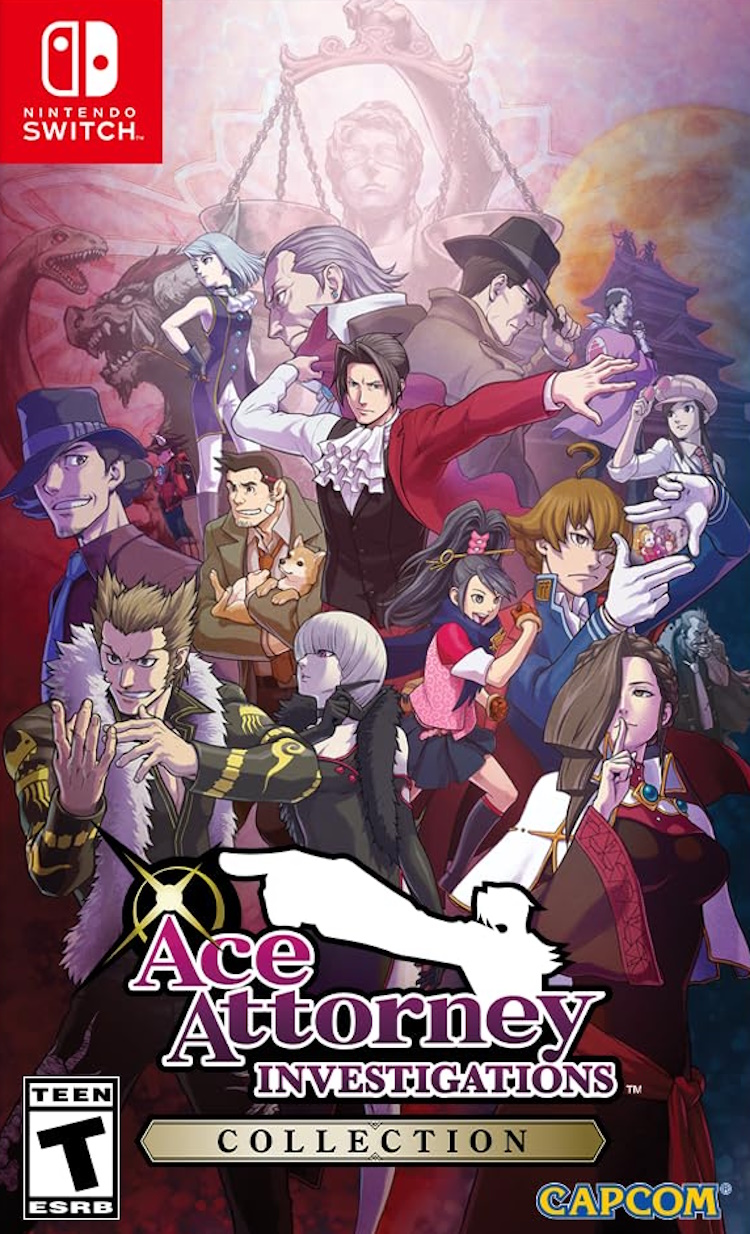 Игра Ace Attorney Investigations Collection (Nintendo Switch, на иностранном языке)