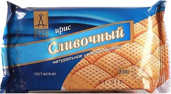 

Ирис сливочный Диво-Хлеб 130 г
