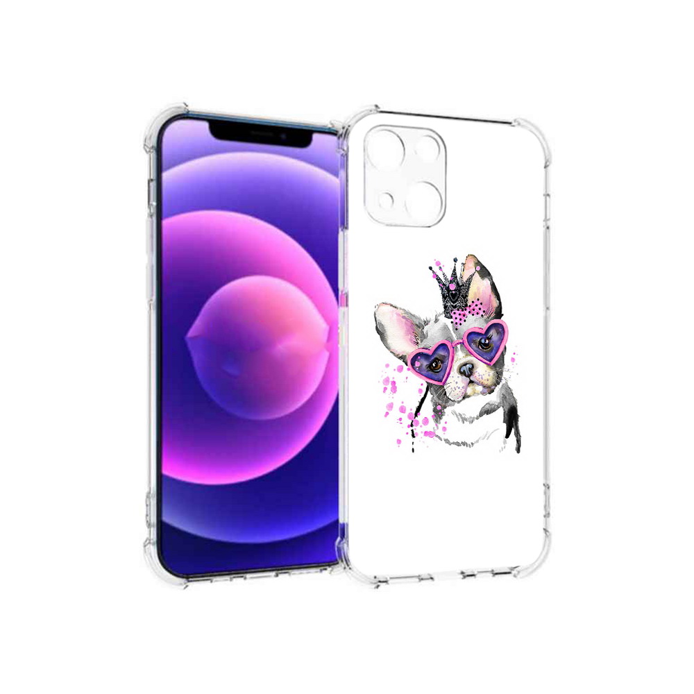 

Чехол MyPads Tocco для Apple iPhone 13 mini принцесса (PT162959.608.558), Прозрачный, Tocco