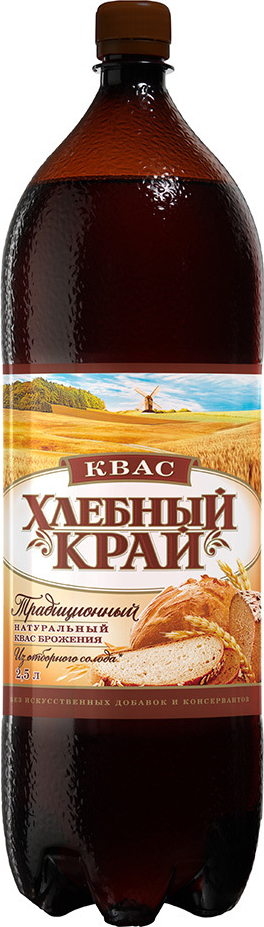 

Квас солодовый Хлебный Край 2 л