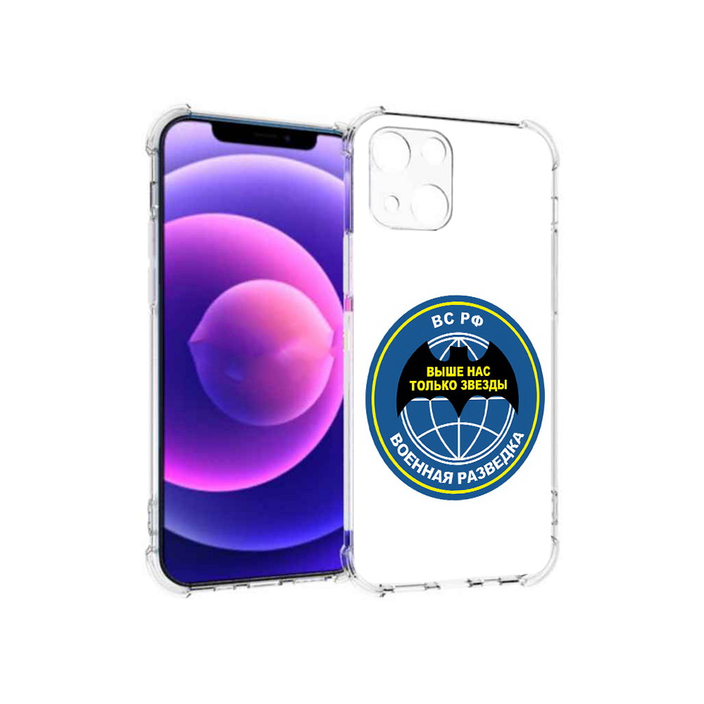 

Чехол MyPads Tocco для Apple iPhone 13 mini разведка (PT162959.608.568), Прозрачный, Tocco