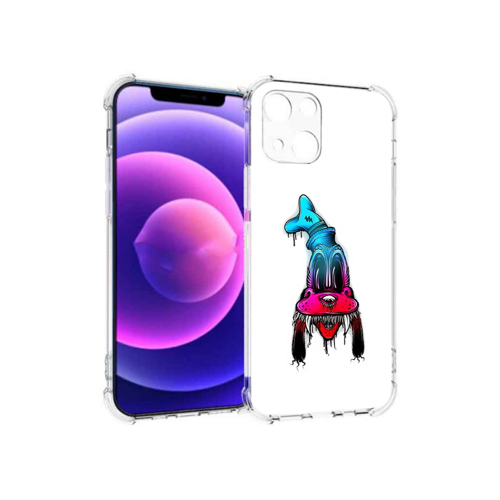 

Чехол MyPads Tocco для Apple iPhone 13 mini Гуффи (PT162959.608.57), Прозрачный, Tocco