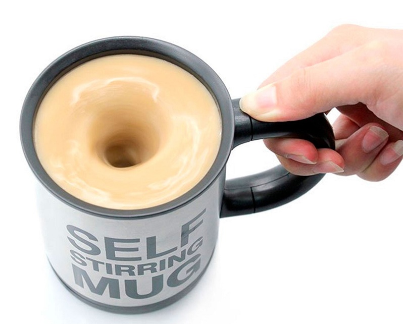 фото Кружка мешалка self stirring mug 2 шт bestyday