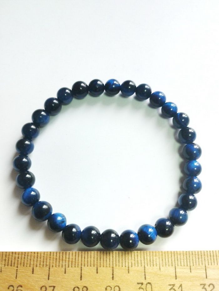 

Браслет из резины р. 16 Красота камня Тигровый глаз, тигровый глаз, Тигровый глаз