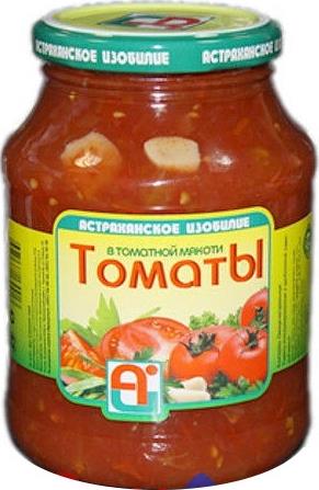 Томаты Астраханское Изобилие в томатной мякоти 950 г