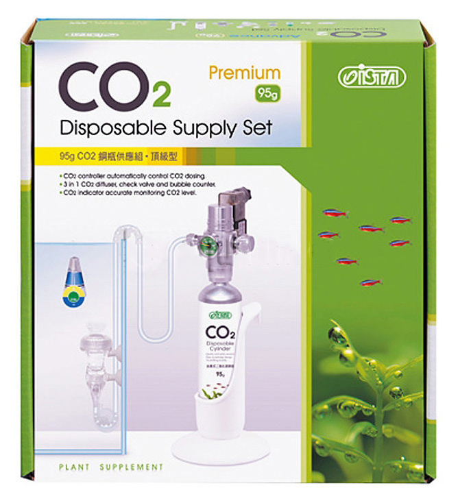 Система CO2 для аквариума Ista Disposable Supply Set Basic, до 60 л