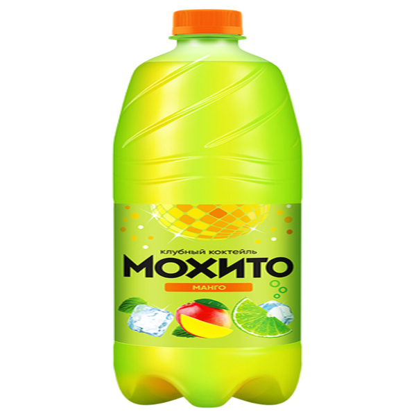 Напиток Мохито сильногазированный, манго, 1,25 л