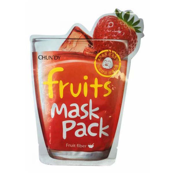 

Маска для лица Chundy Fruits тканевая с экстрактом клубники 30 г
