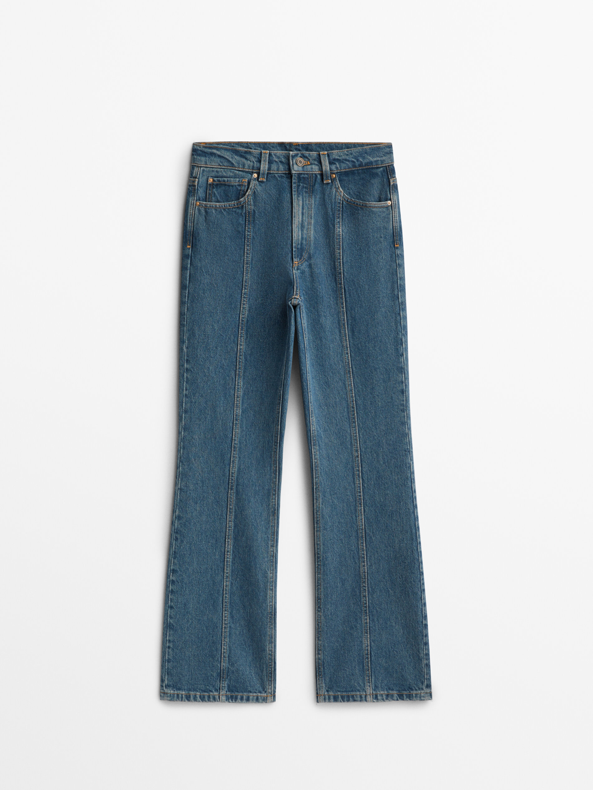 

Джинсы женские Massimo Dutti 05050551427 синие 44, 05050551427