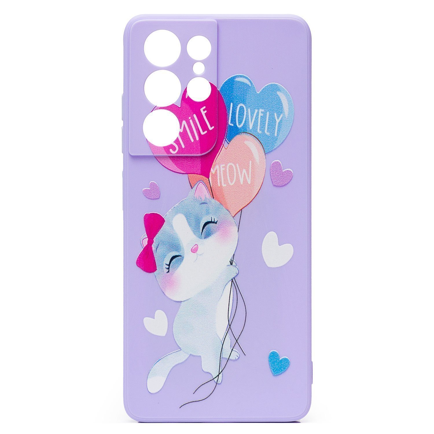 

Чехол Samsung SM-G998B (Galaxy S21 Ultra) силиконовый (рис. 246/005), Фиолетовый