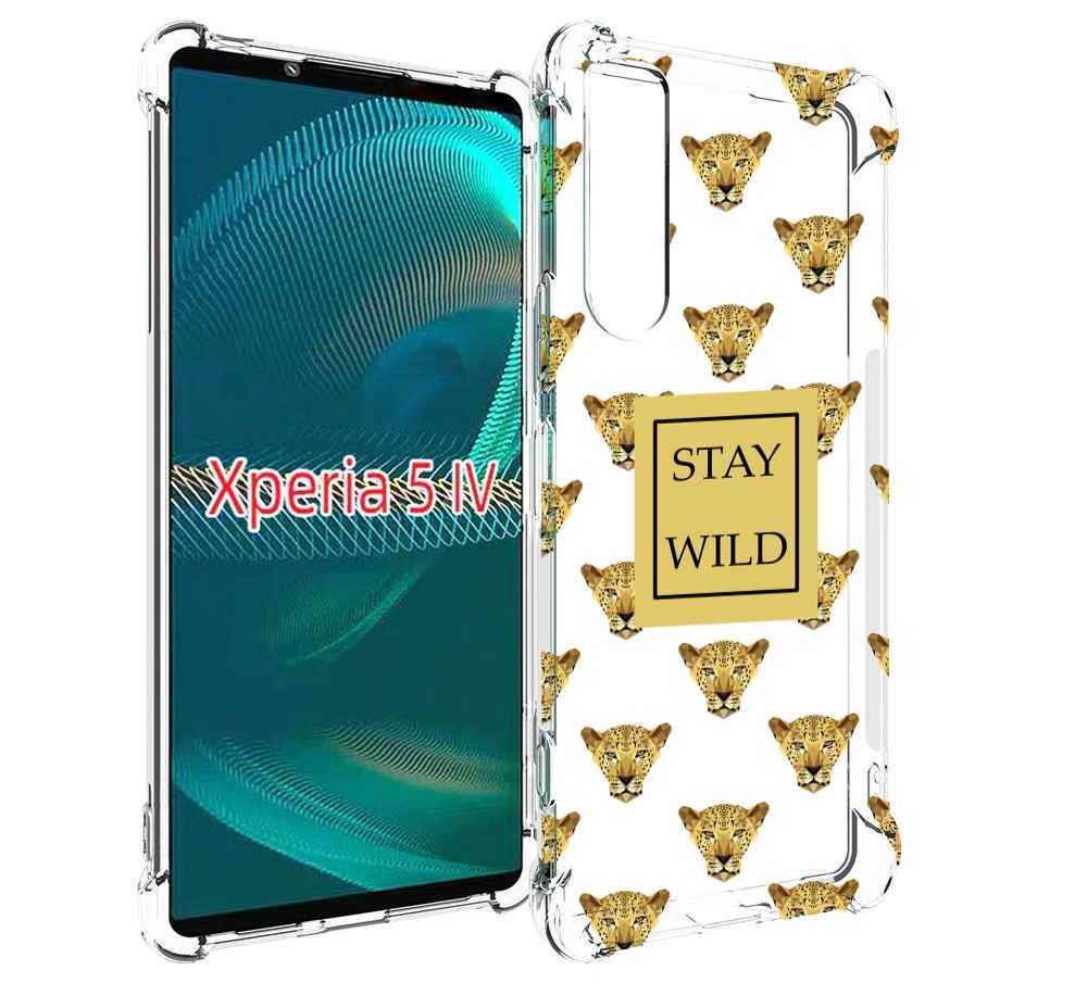 

Чехол MyPads леопард-вайлд для Sony Xperia 5 IV (5-4), Прозрачный, Tocco