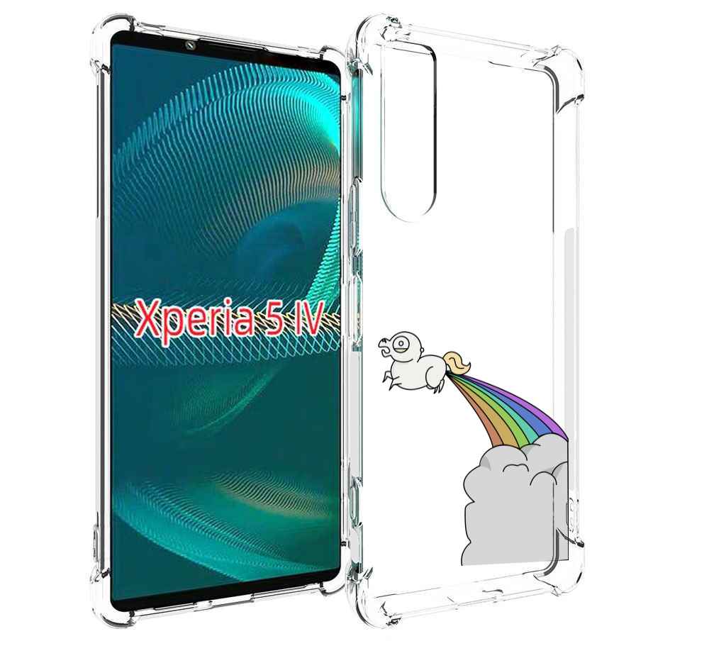 

Чехол MyPads летающее-пони детский для Sony Xperia 5 IV (5-4), Прозрачный, Tocco
