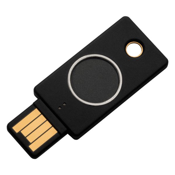

Ключ безопасности Yubikey Bio FIDO Edition, Черный