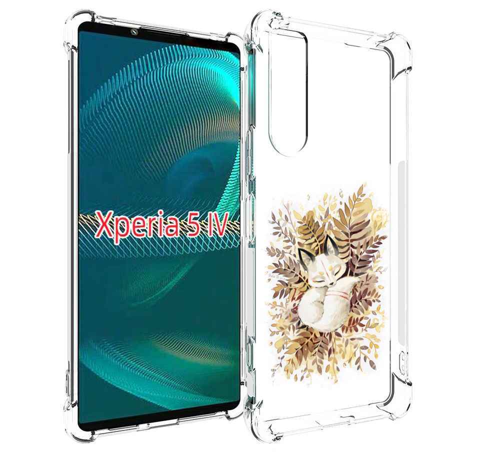 

Чехол MyPads лисенок в траве для Sony Xperia 5 IV (5-4), Прозрачный, Tocco