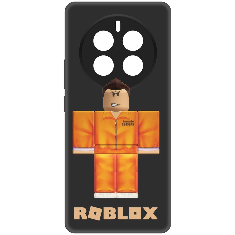 

Чехол-накладка Krutoff Soft Case Roblox-Заключенный для Realme 12 Pro+ 5G черный