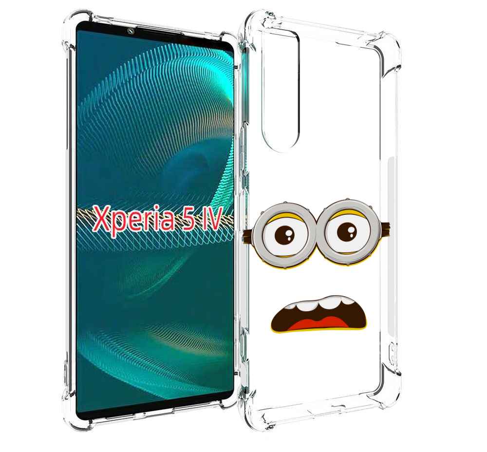 

Чехол MyPads лицо-миньона для Sony Xperia 5 IV (5-4), Прозрачный, Tocco