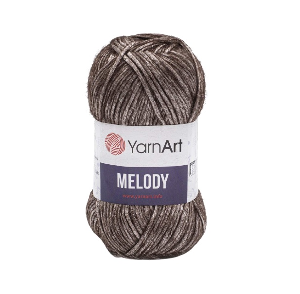 

Пряжа YarnArt Melody 100г, 230м (шерсть, акрил, полиамид) (885 розовая дымка), 5 мотков, Коричневый, Melody