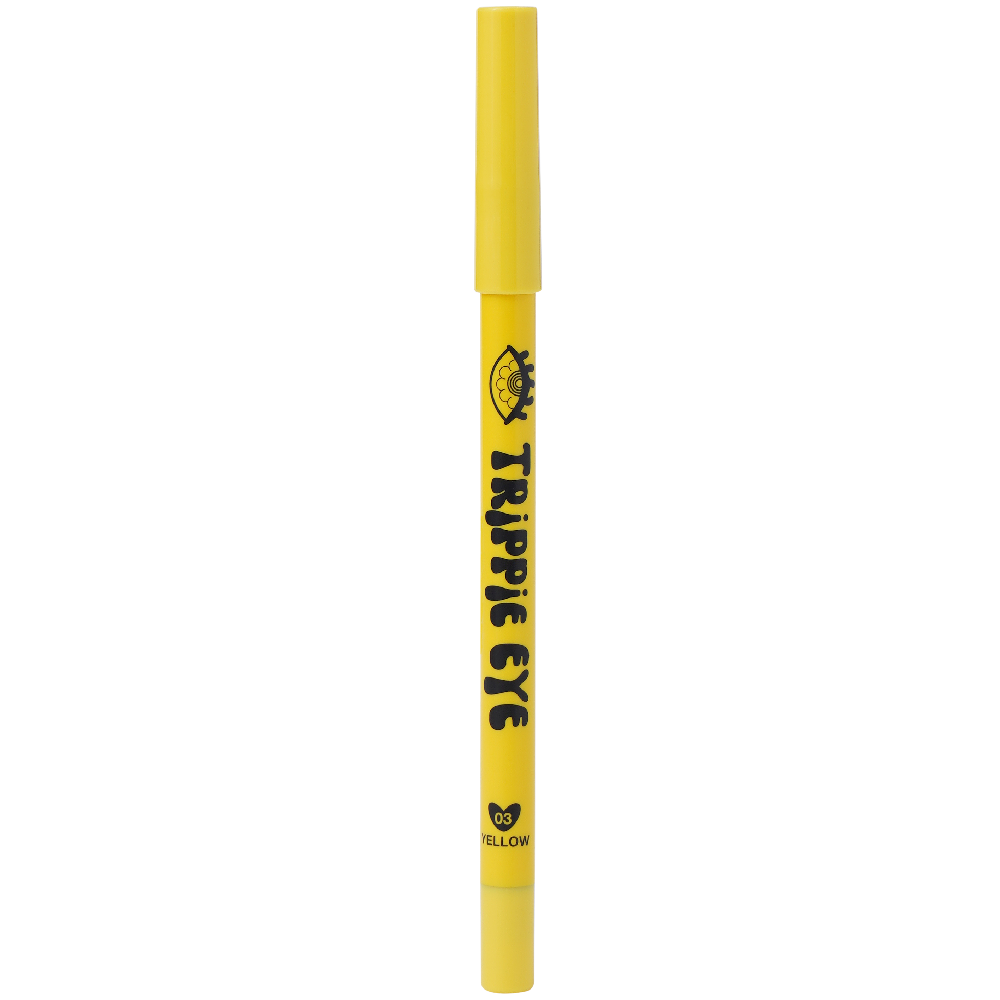 Гелевый карандаш для глаз Beauty Bomb Trippie eye тон 03 Yellow невозможное возможно рисуй по точкам