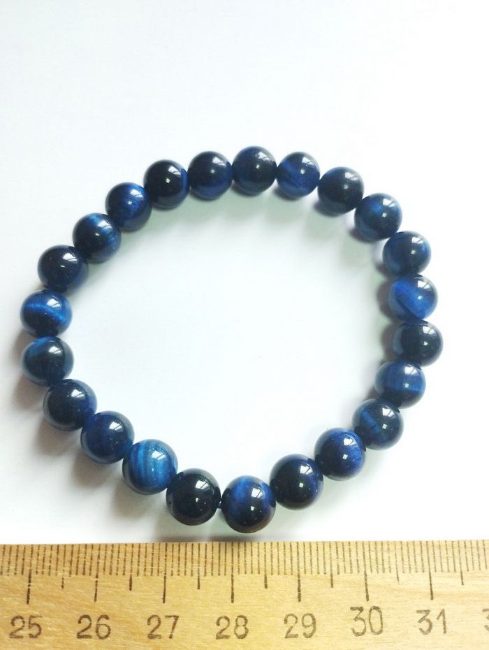 

Браслет из резины р. 16 Красота камня Тигровый глаз, тигровый глаз, Тигровый глаз