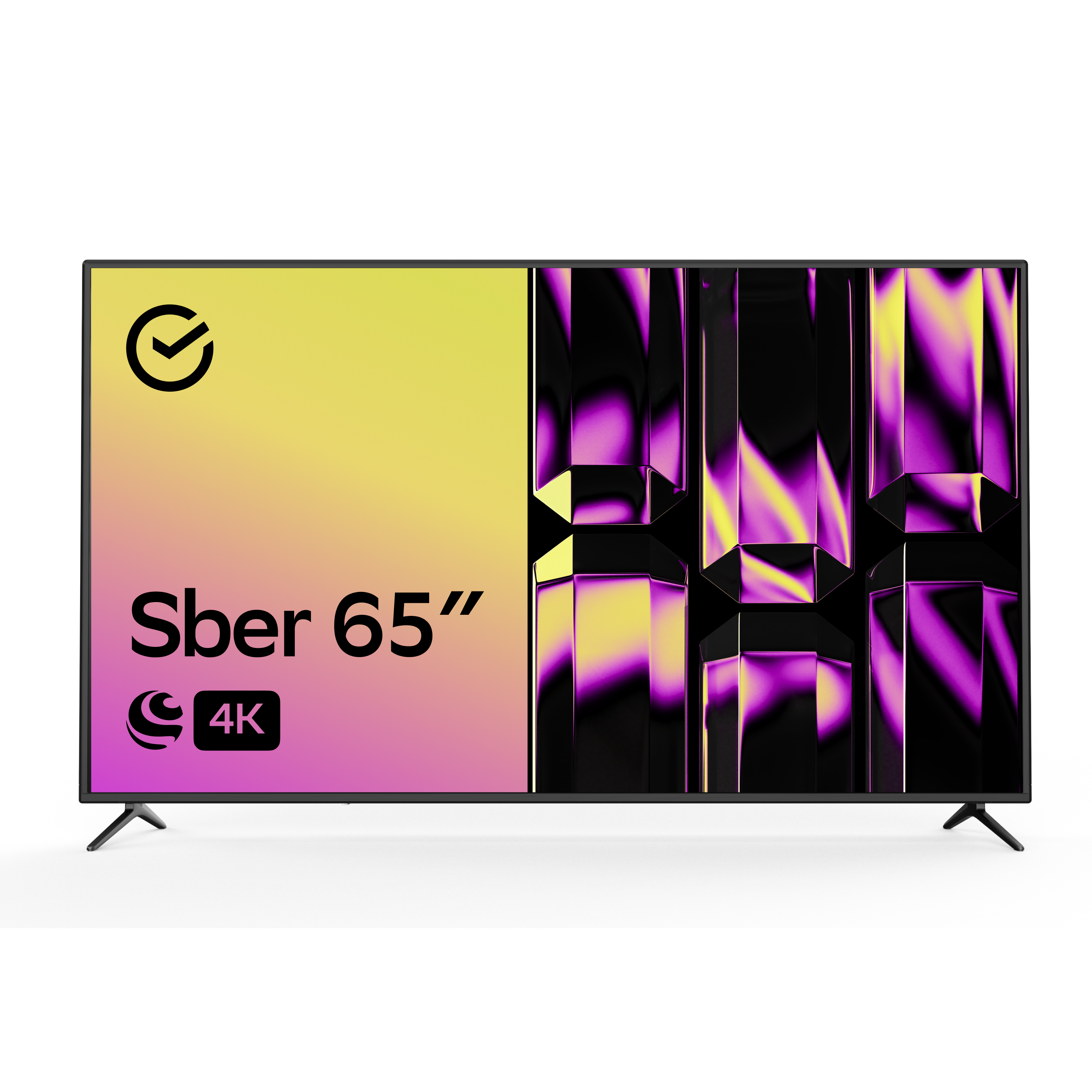 

Телевизор Sber SDX-65U4015, 65"(165 см), UHD 4K RAM 1,5GB, Черный, SDX-65U4015