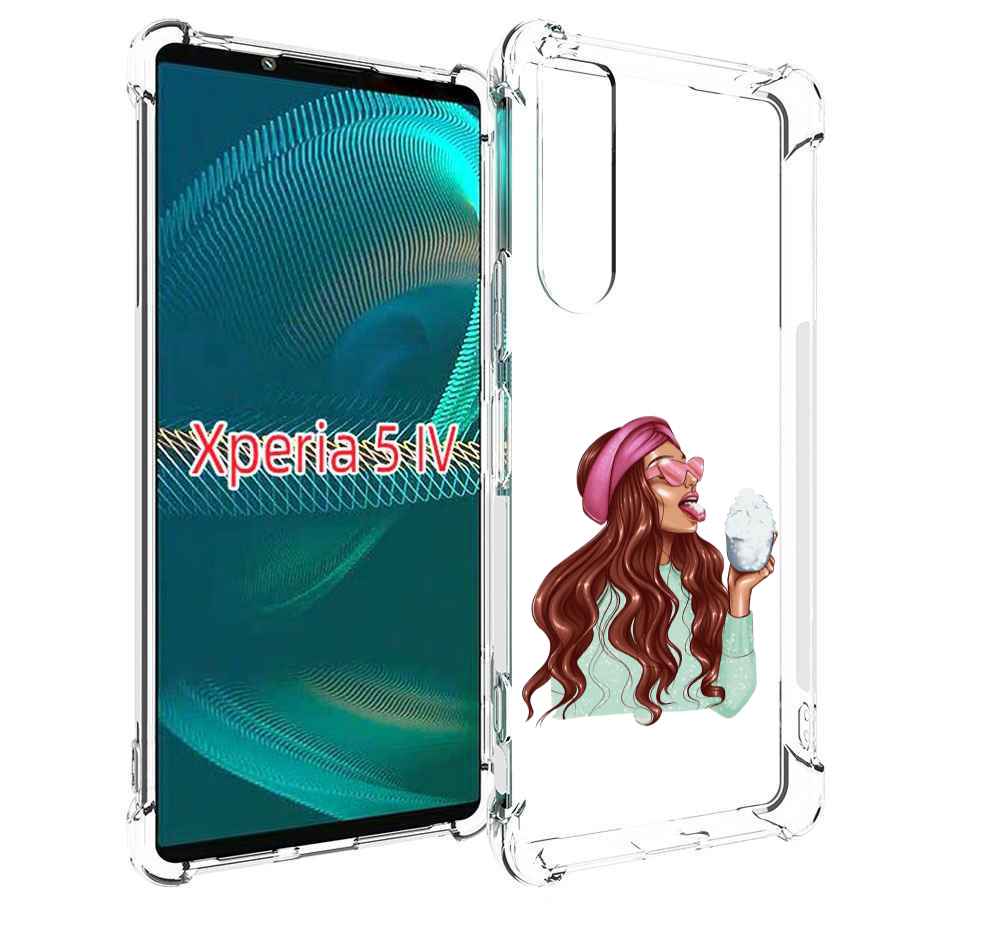 

Чехол MyPads любительница-снега женский для Sony Xperia 5 IV (5-4), Прозрачный, Tocco