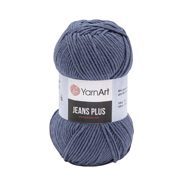 фото Пряжа yarnart 7729497_00022 jeans plus 68 джинсовый