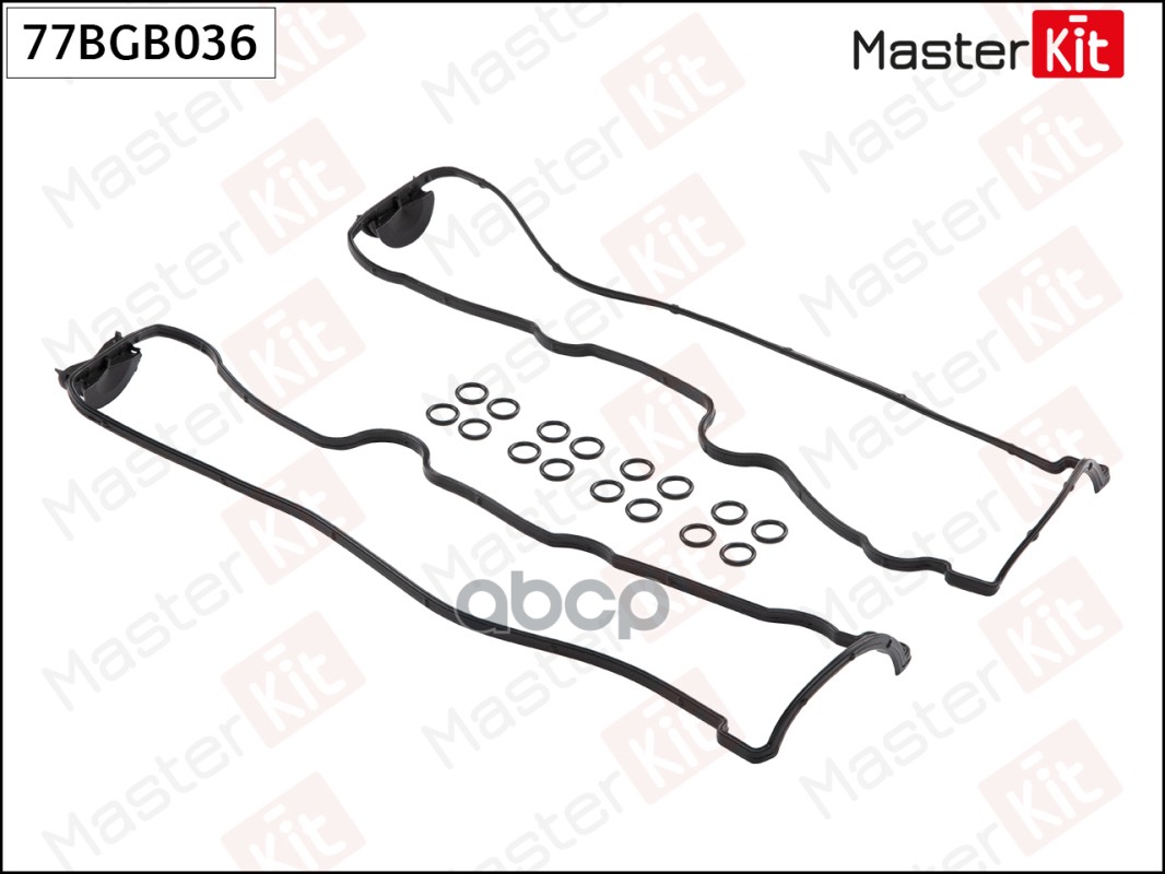 MASTERKIT 77BGB036 Прокладка клапанной крышки OPEL LU1, Z32SE, C25XE, X25XE, X30XE, Y26SE,