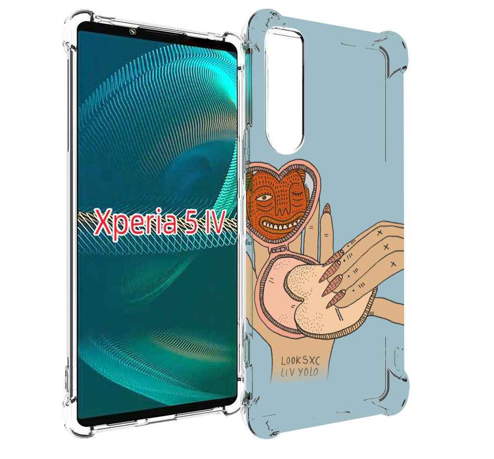 

Чехол MyPads макияж картинка женский для Sony Xperia 5 IV (5-4), Прозрачный, Tocco