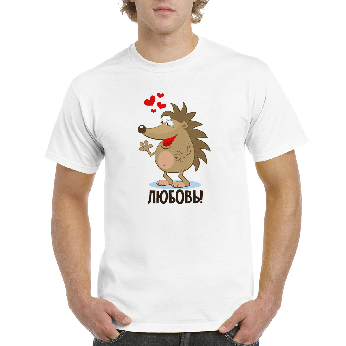

Футболка унисекс CoolPodarok M0114034 белая 52 RU, Белый, M0114034