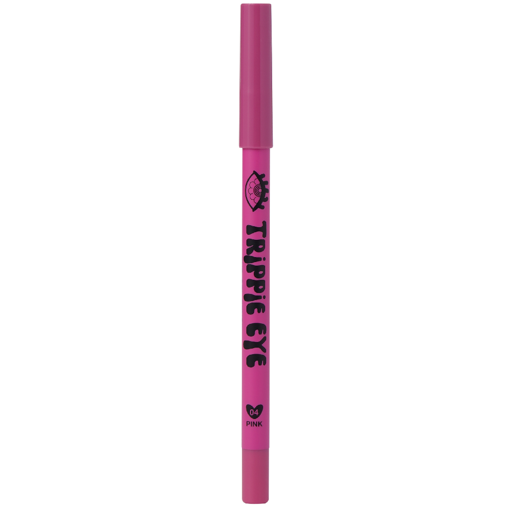 Гелевый карандаш для глаз Beauty Bomb Trippie eye тон 04 Pink линии и узоры