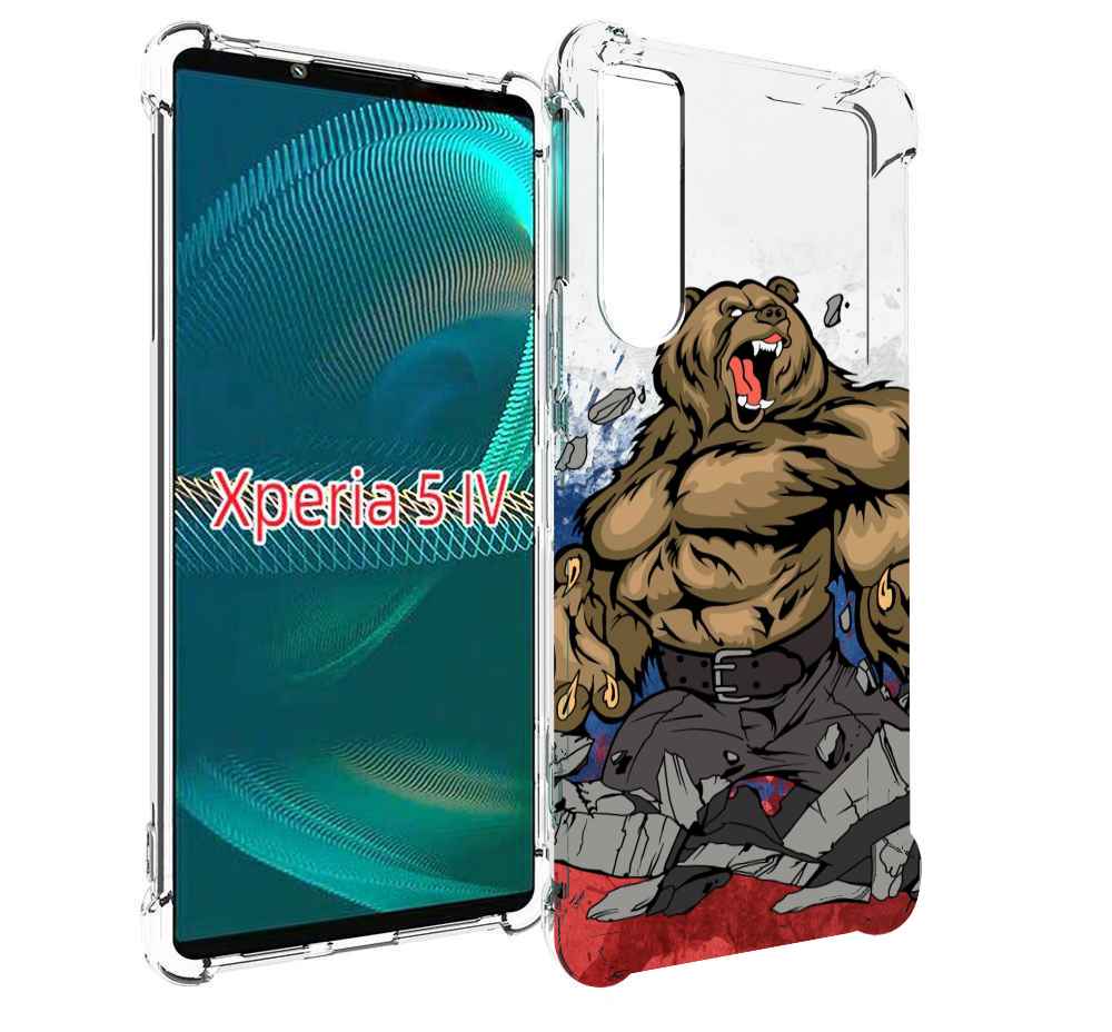 

Чехол MyPads медведь защитник родины для Sony Xperia 5 IV (5-4), Прозрачный, Tocco
