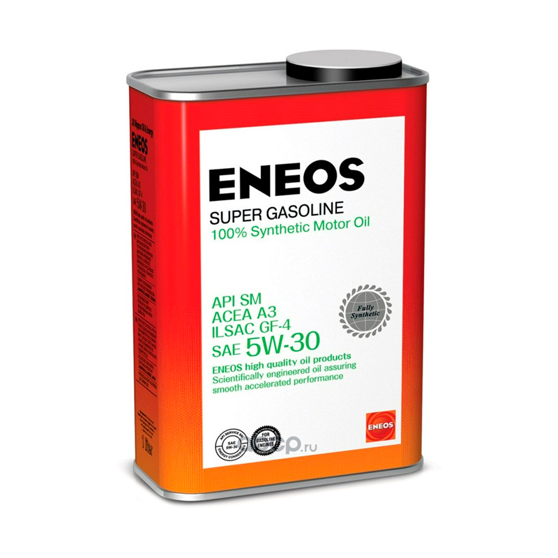 

Моторное масло ENEOS синтетическое Super Gasoline Sm 5