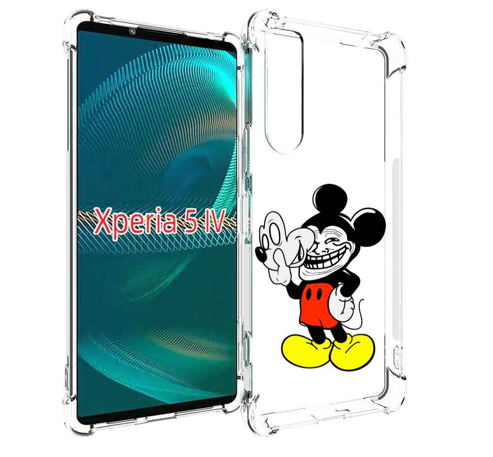 

Чехол MyPads микки-маус-троллер для Sony Xperia 5 IV (5-4), Прозрачный, Tocco