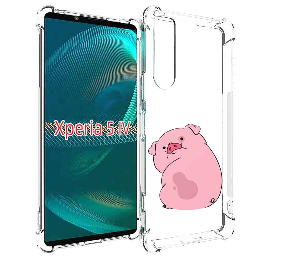 

Чехол MyPads милый-поросенок детский для Sony Xperia 5 IV (5-4), Прозрачный, Tocco
