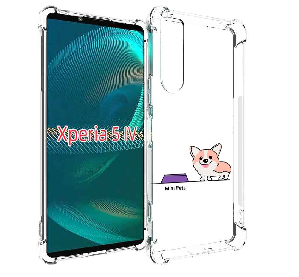 

Чехол MyPads мини-питомец детский для Sony Xperia 5 IV (5-4), Прозрачный, Tocco