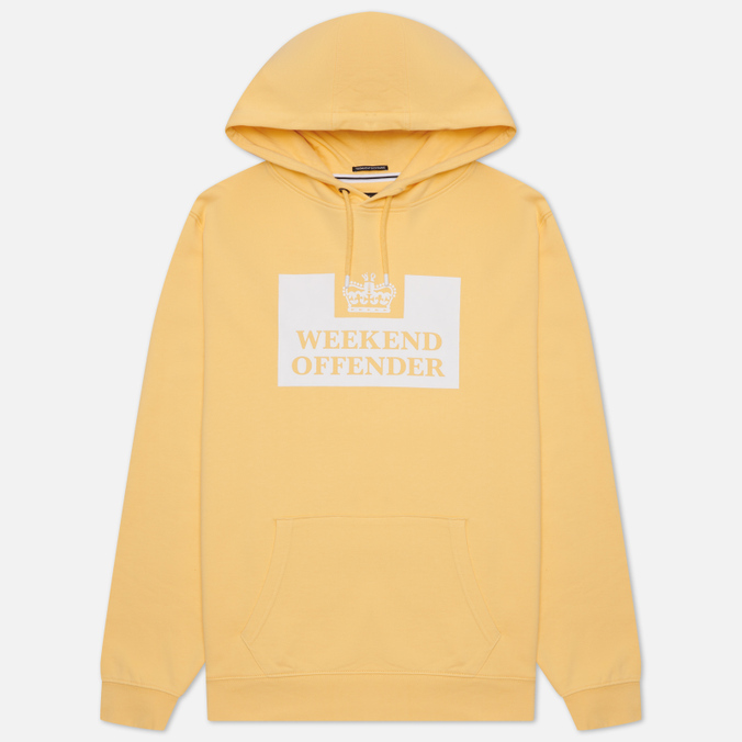 

Худи мужское Weekend Offender HDSS2208-BTTRMLK желтое L, HDSS2208-BTTRMLK