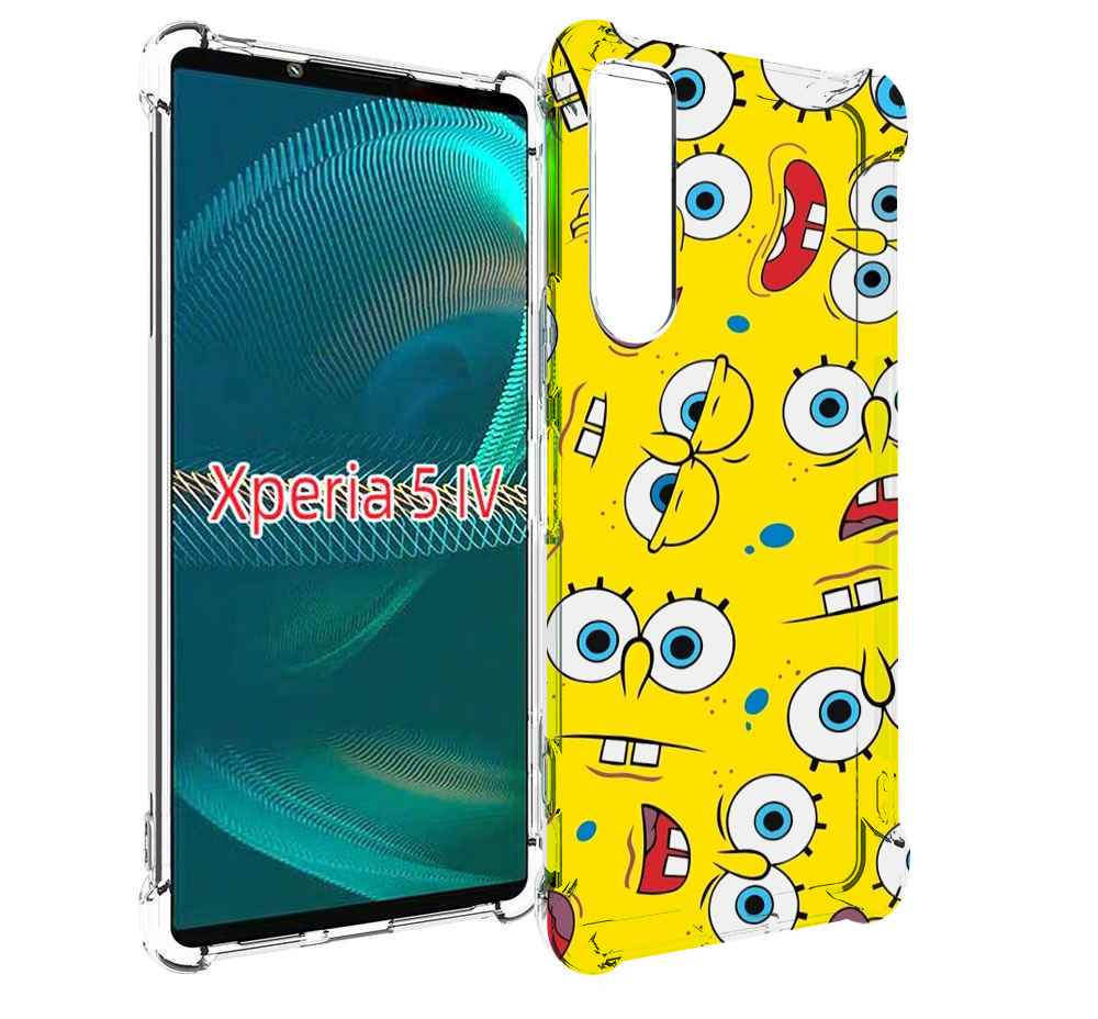 

Чехол MyPads много-спанч-боба для Sony Xperia 5 IV (5-4), Прозрачный, Tocco