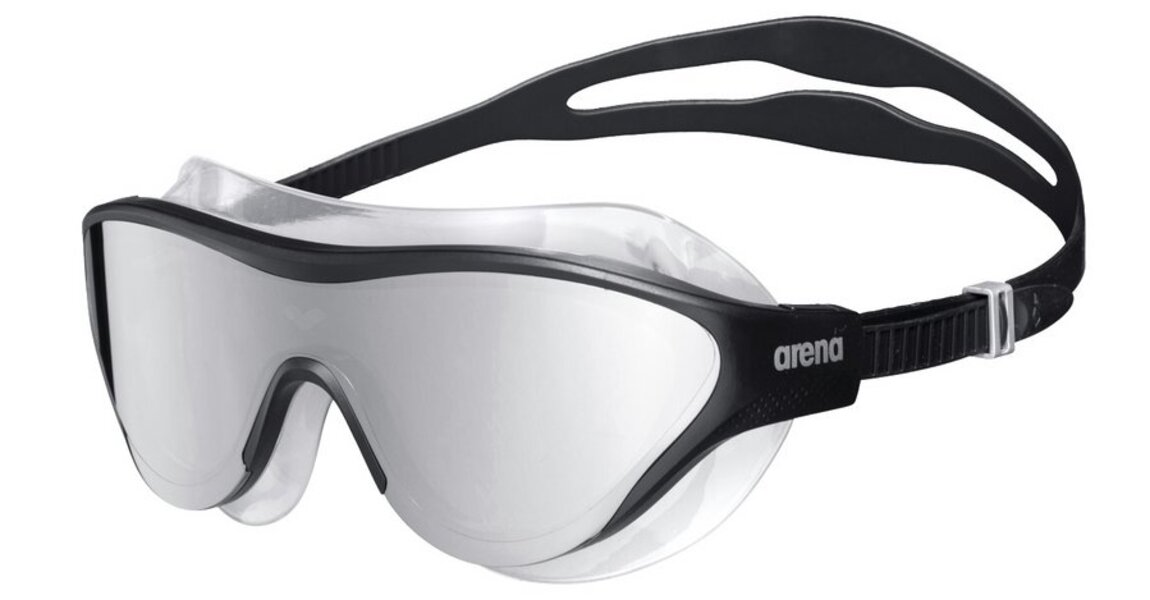 Очки для плавания Arena THE ONE MASK MIRROR 004308 101 silver-black-black