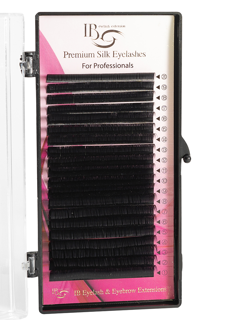 

Ресницы IBeauty Silk 20 линий L 0,085 7-14, Черный