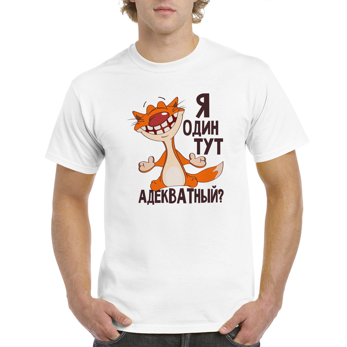 

Футболка унисекс CoolPodarok M0151535 белая 44 RU, Белый, M0151535
