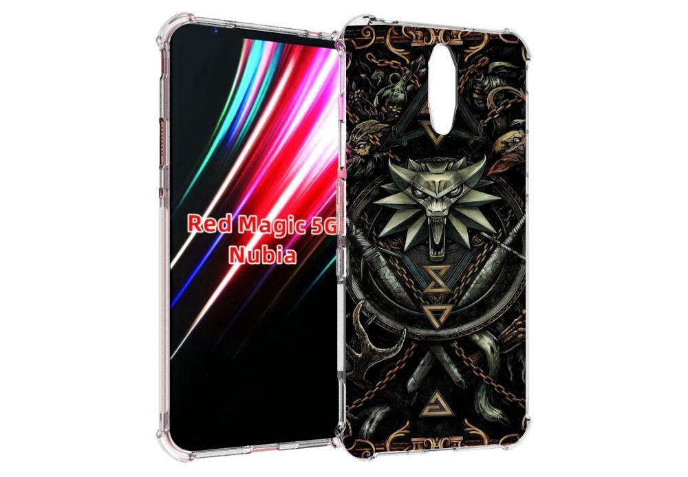 

Чехол MyPads загружено для ZTE Nubia Red Magic 1 5G, Прозрачный, Tocco