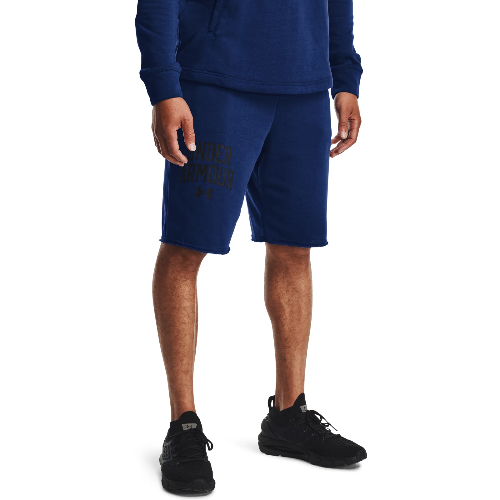 

Шорты мужские Under Armour Rival Terry Collegiate Short синие S, Rival Terry Collegiate Short