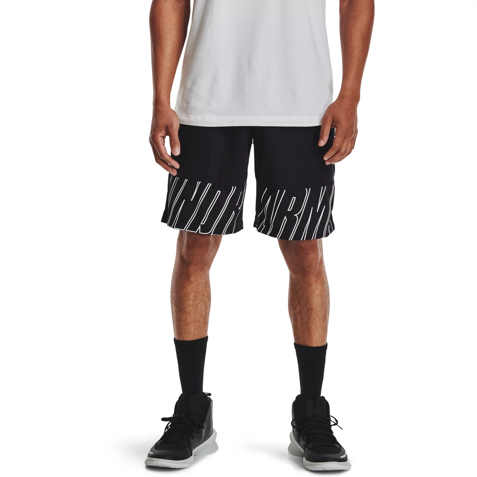 фото Шорты мужские under armour baseline speed 10 short черные s