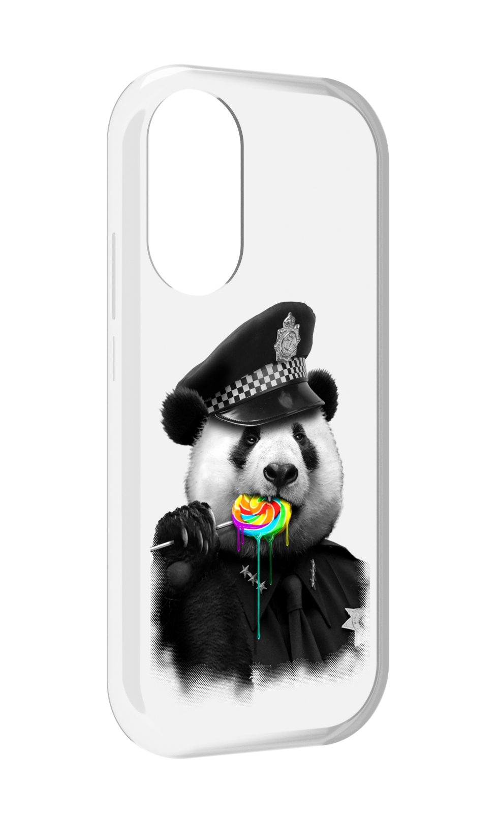 

Чехол MyPads Панда полиция для Honor X7, Прозрачный, Tocco