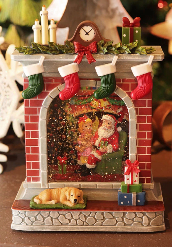 

WeRChristmas Новогодний декоративный фонарь Камин