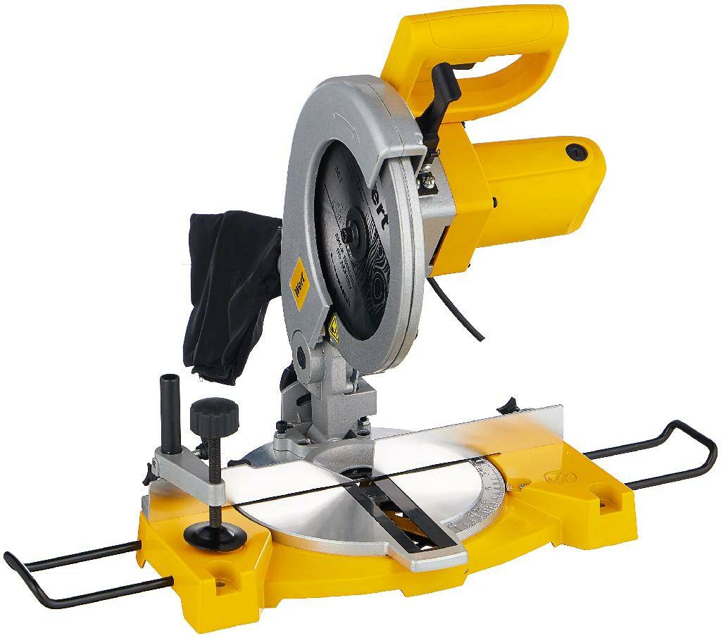 

WERT MS 1321 (W2007.001.00) Пила торц,1300Вт,5000об\м,дискф210х30мм,рез-60х120мм,7.1кг,кор