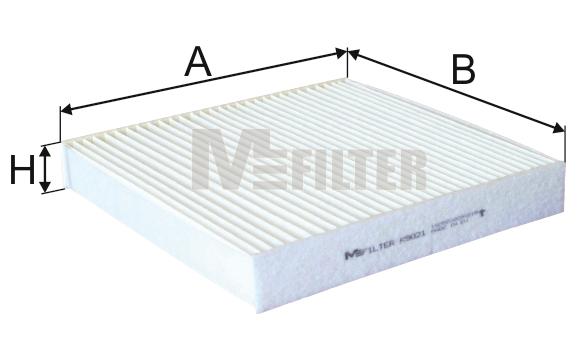 

M-FILTER Фильтр салона LEXUS ES/GS/GX/IS/LS/LX/RX 00->, SUBARU Legacy/Outback 08->, TOYOTA